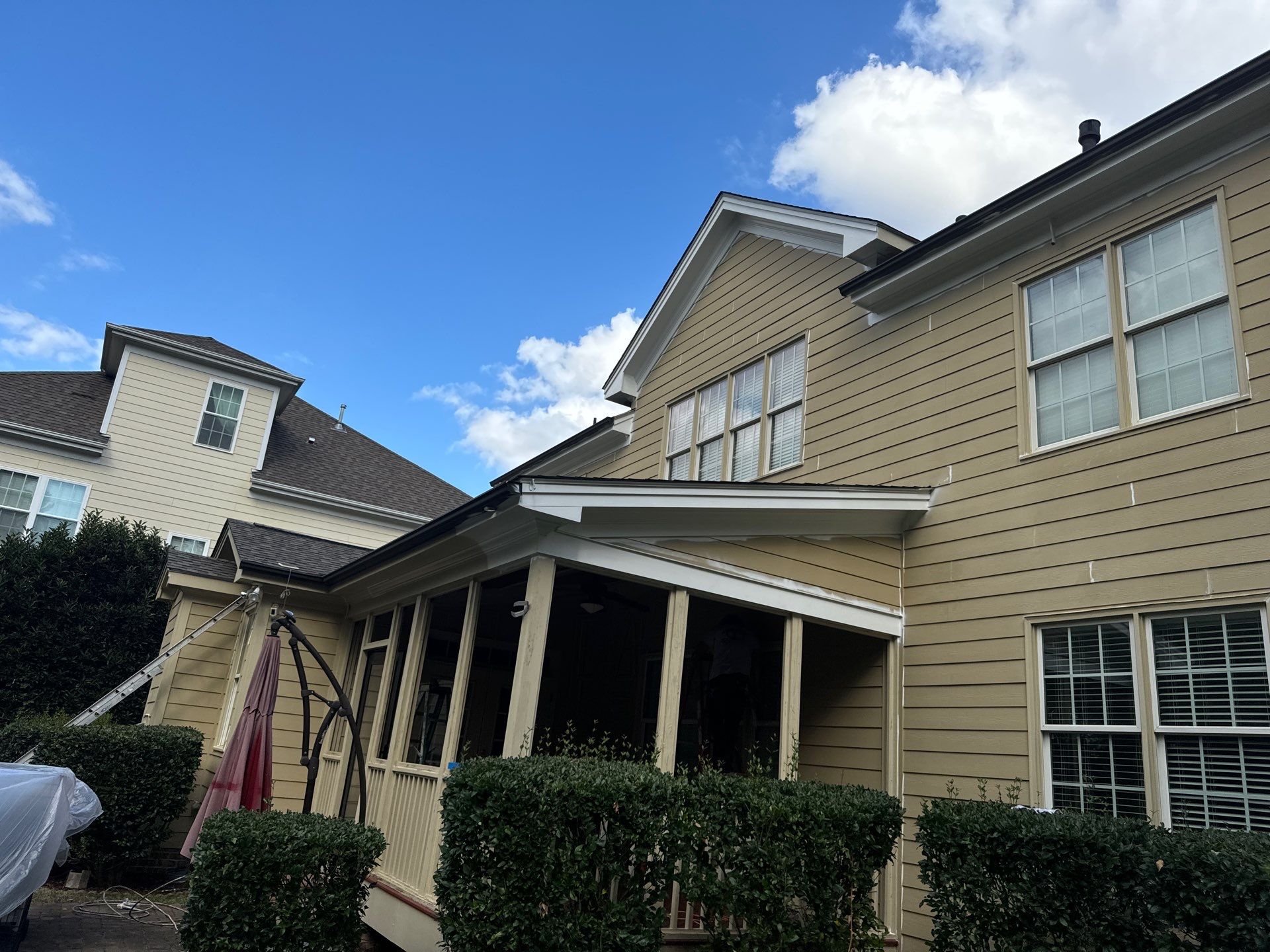 Exterior Painting Cary NC (Victoria B.) by GonzalezPainters & Contractors Inc 