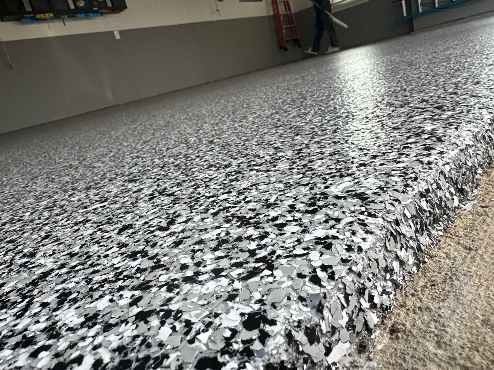 Garage Floor Coating using Silverton by My Garage Floor Guys