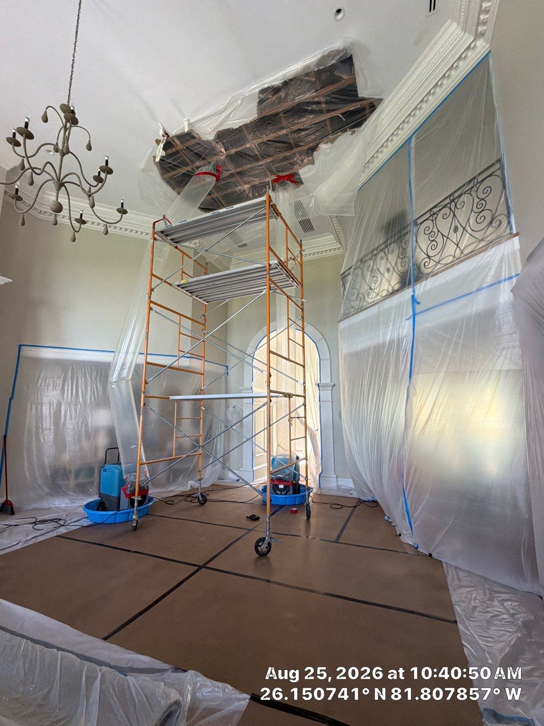 Moisture Detection and Structural Water Damage Restoration in Naples by Microscope