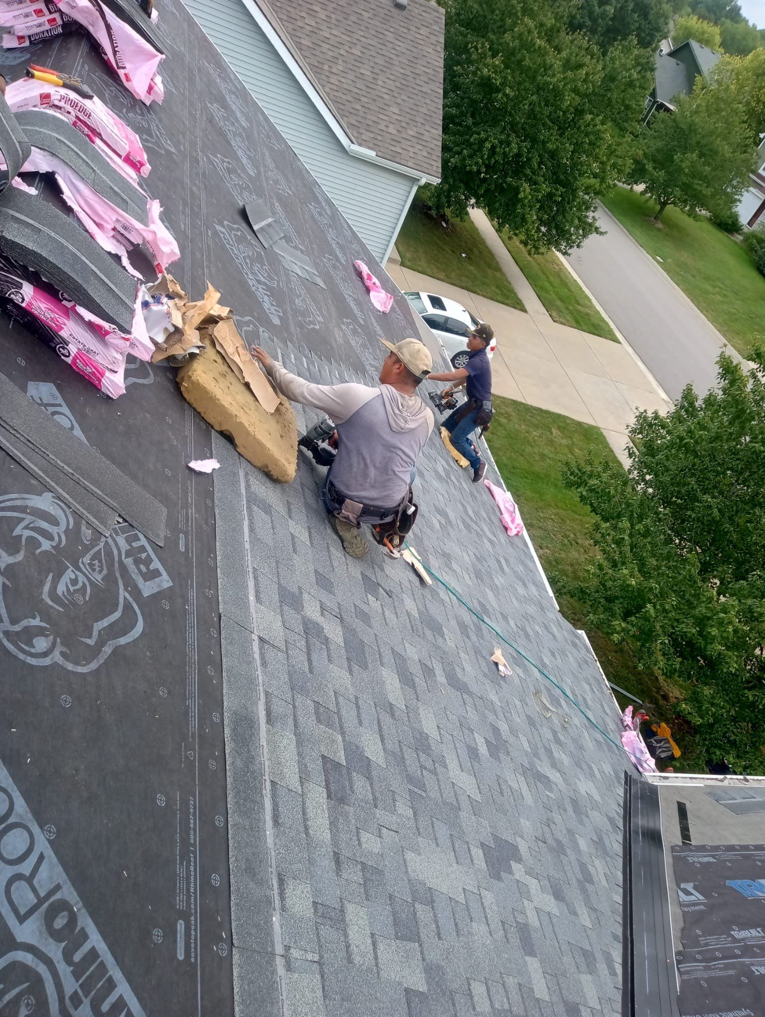 Residential Roofing Installation using OC Duration  by EEC  Windows, Siding & Roofing 