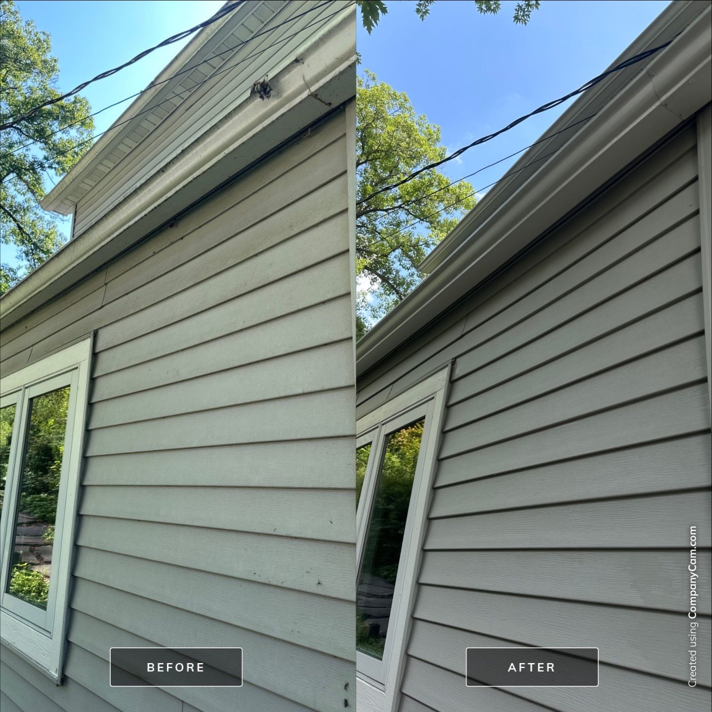 Project in Williams Bay by Simmons Power & Soft Washing