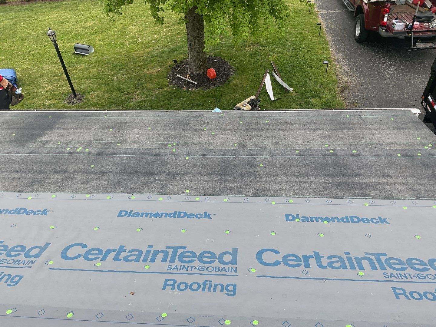 Residential Roofing Installation using CertainTeed Shingles by Alpha Design Services
