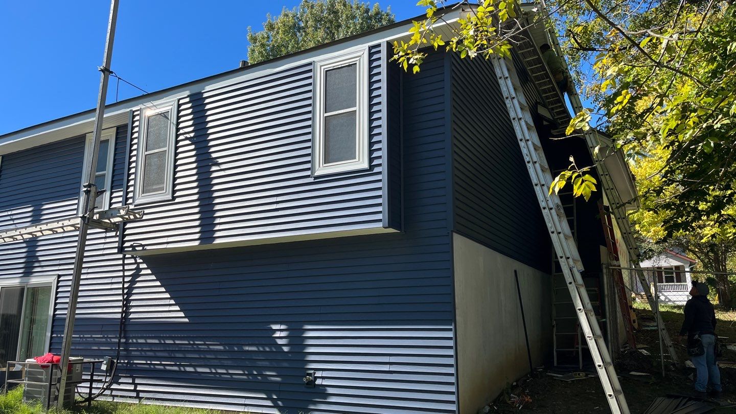 Siding Installation using Market Square by EEC  Windows, Siding & Roofing 