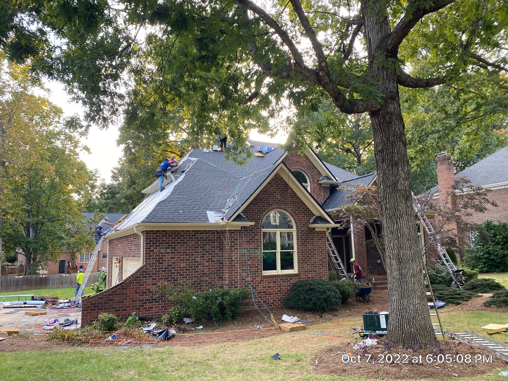 Happy Customer for Life by Just In Time Roofing and Restoration