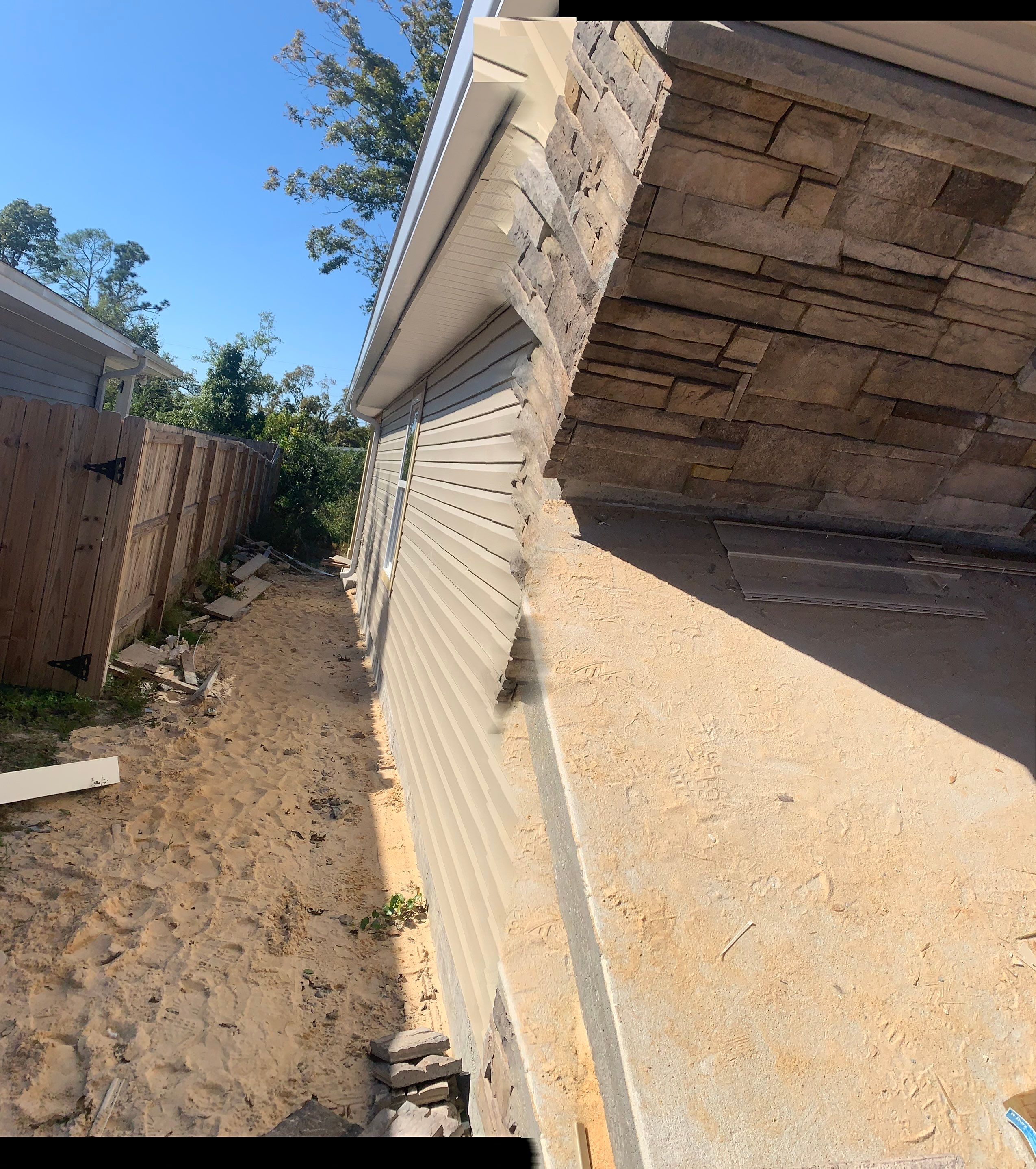 Soffit and Fascia Replacement and Gutter Installation using K-Style Gutters by Gutter Professors