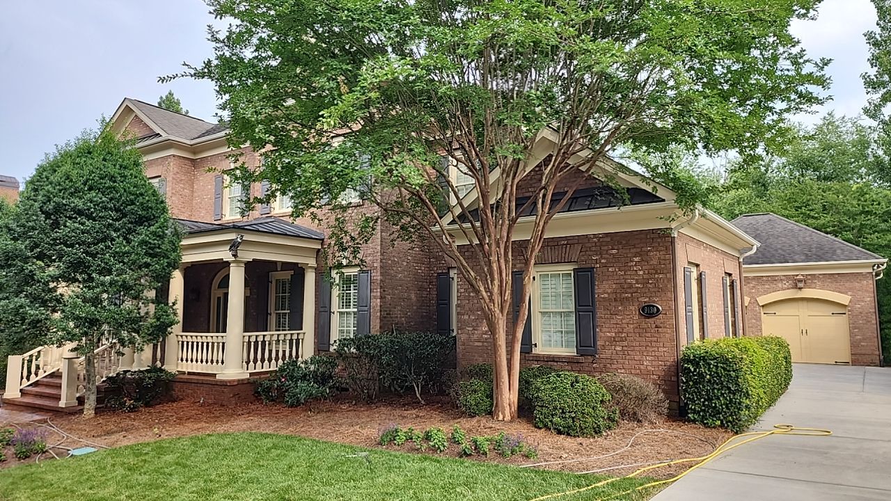 House Wash using cleaner by Power Wash Masters LLC