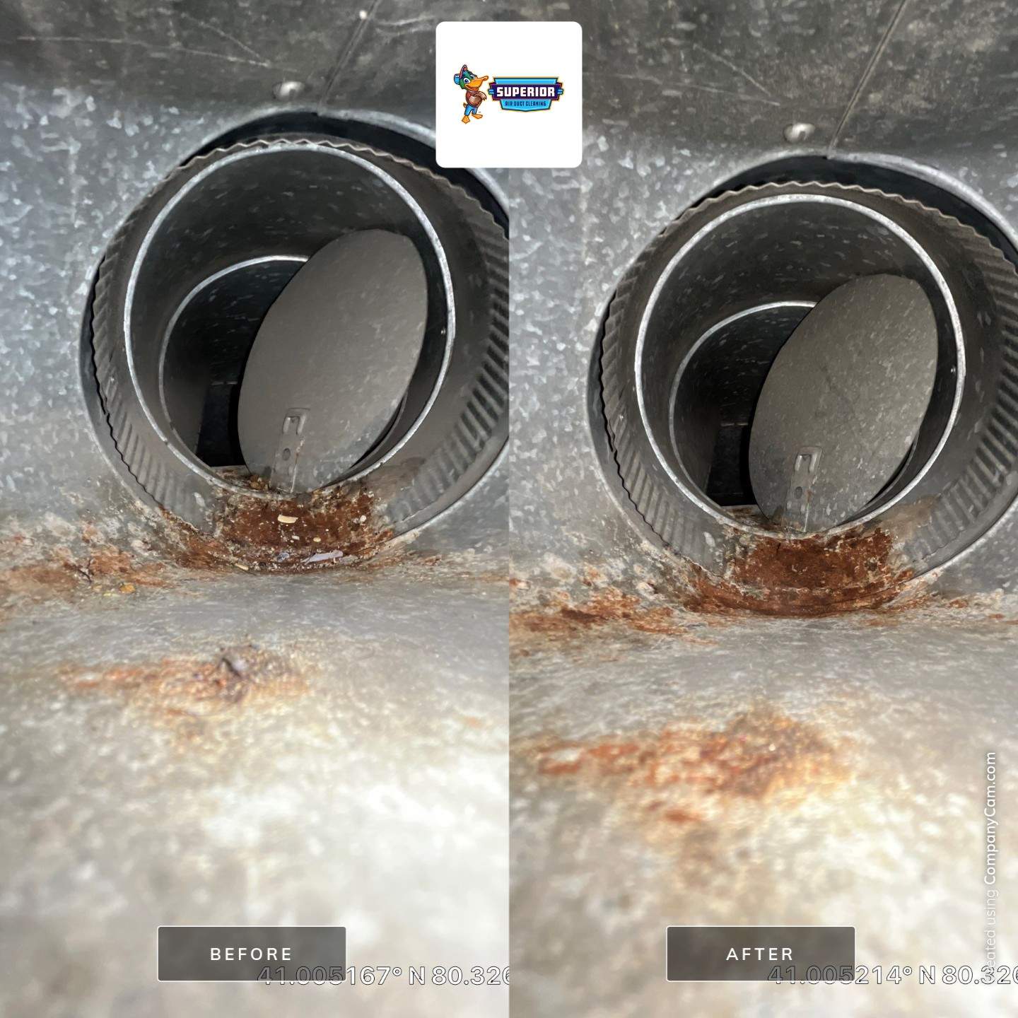 Air Duct Cleaning With a Vacuum Truck in New Castle, PA by Superior Air Duct Cleaning