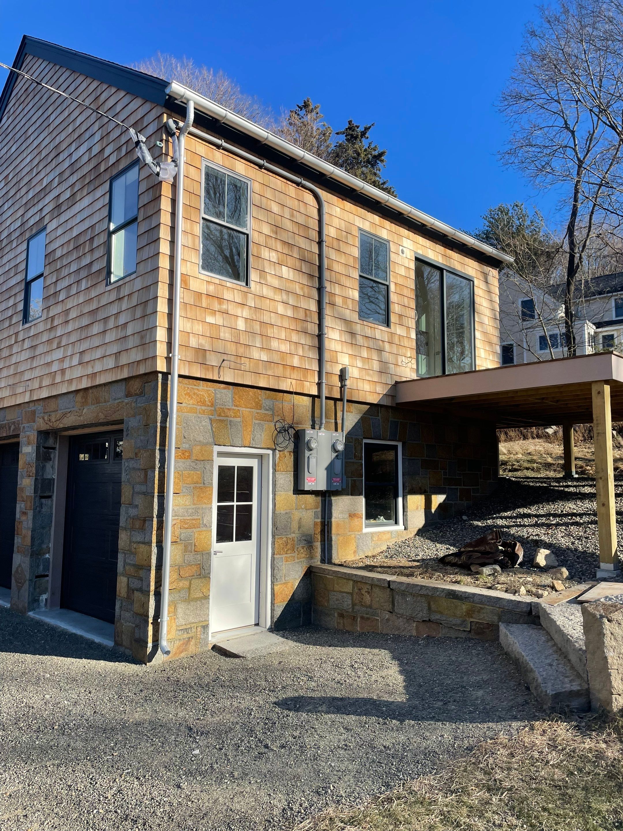 6" Half Round Galvalume Install in Rockport MA by Gutter Pro Enterprises