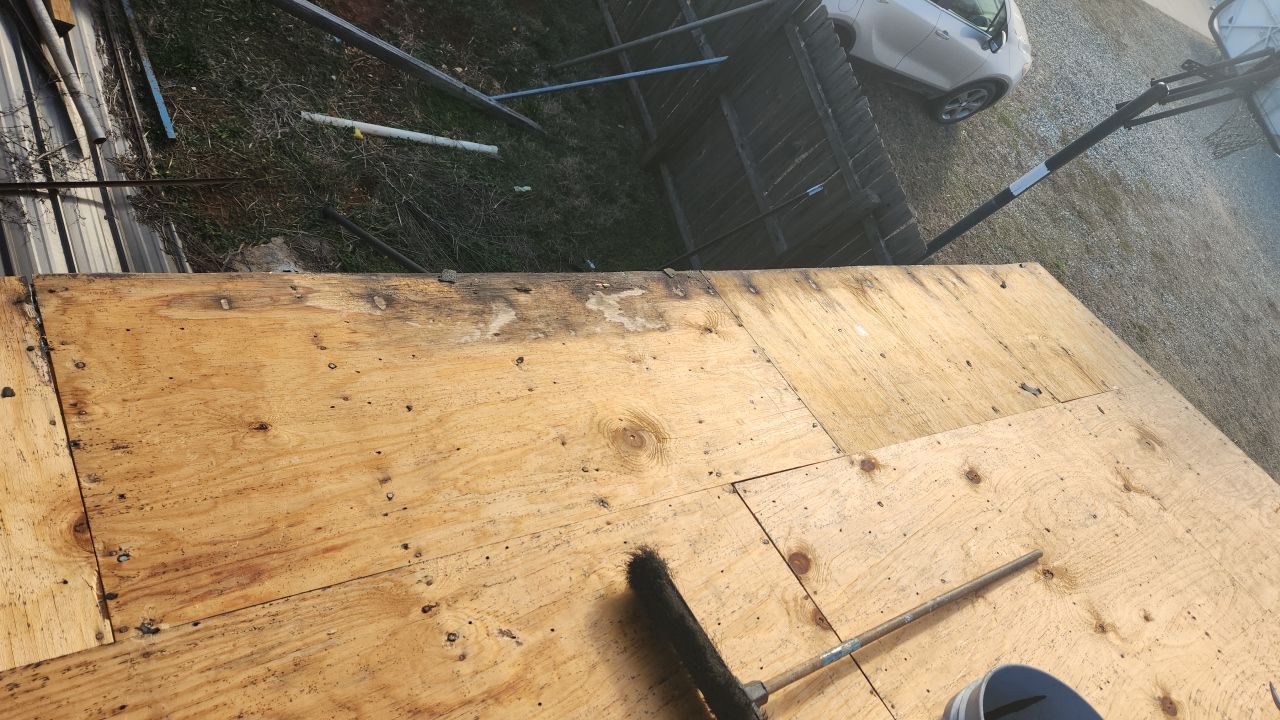 GAF Weathered Wood and Custom Copper by Just In Time Roofing and Restoration