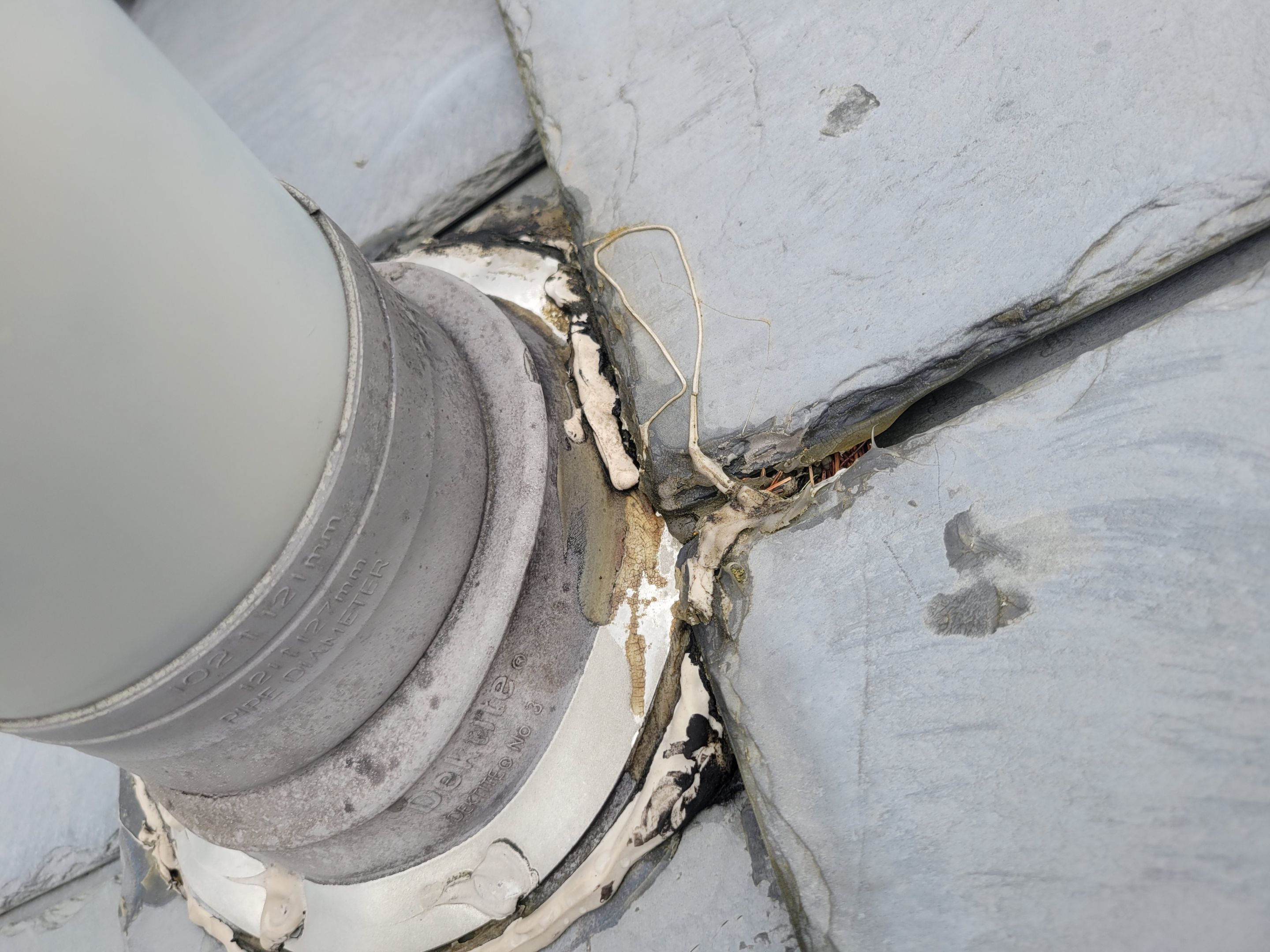 Roof Repair using Eco Star Slate tile by The B.A.R Roofing