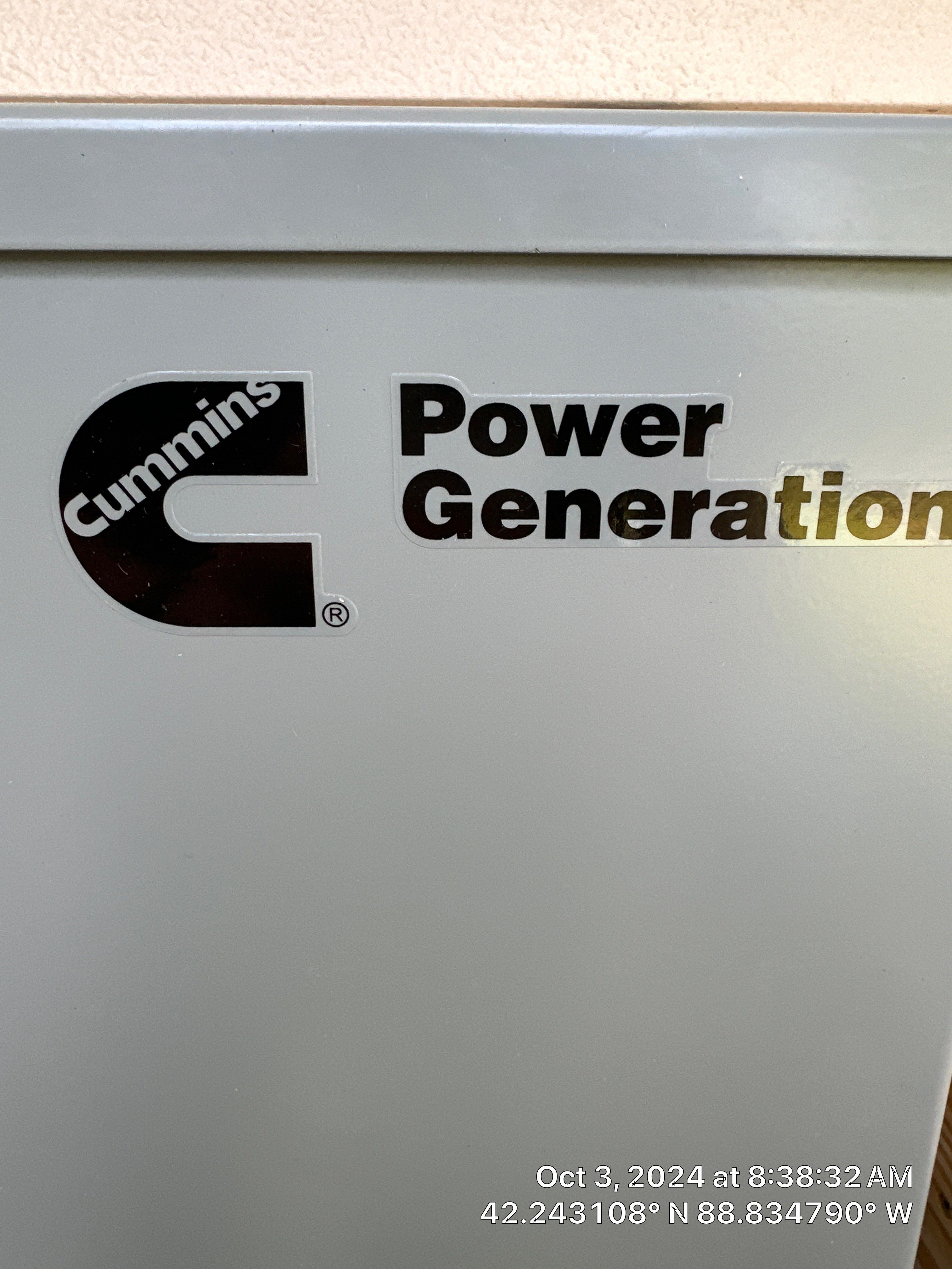 Cummins Generator Installation by GSHA Services LTD