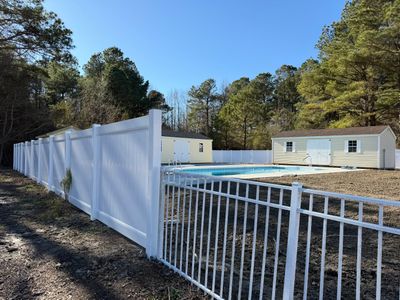 New Fence for a New Pool
