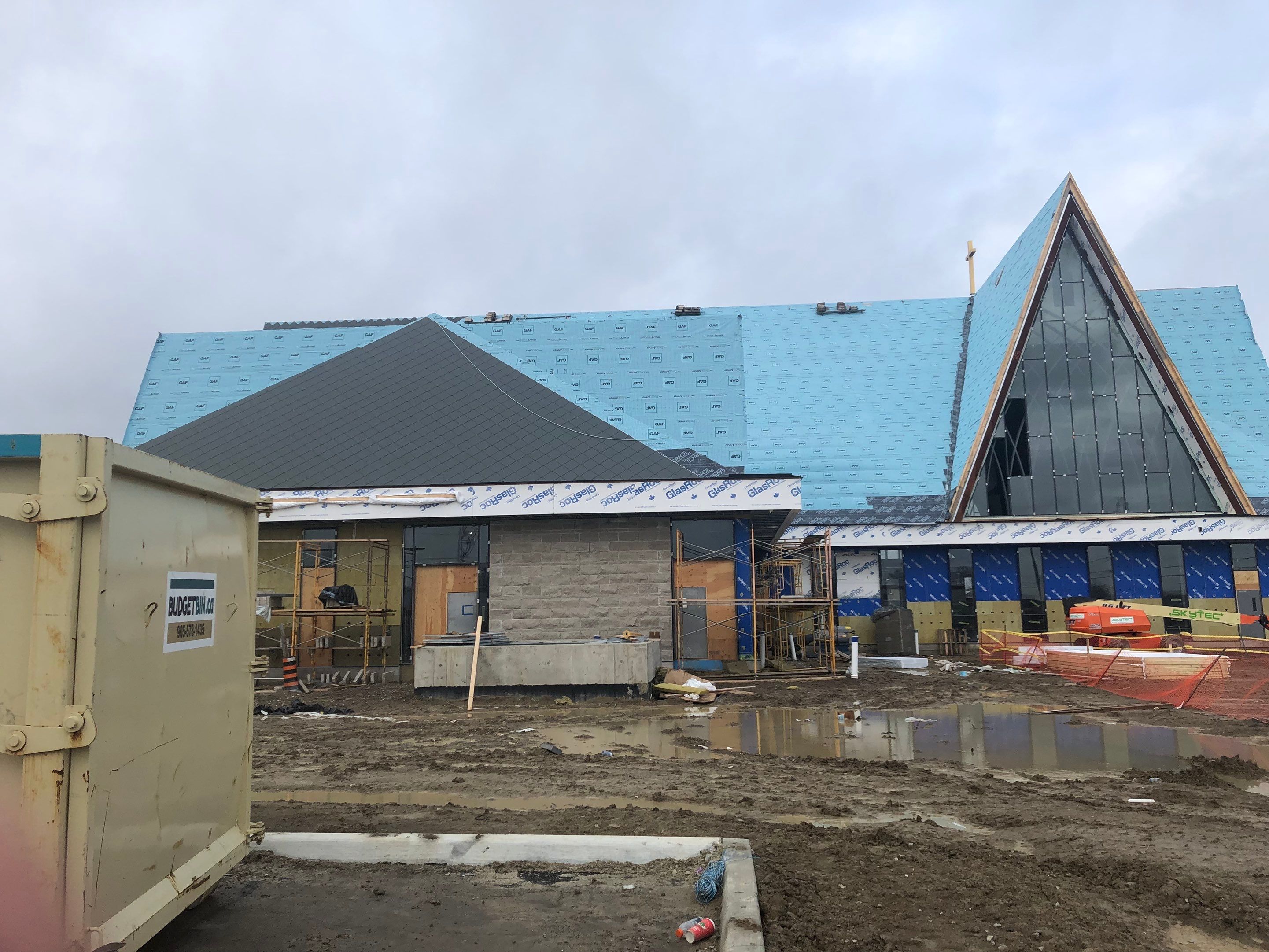 Commercial Roofing Installation using Diamond Tile Metal Shingles , Tpo Flat Roof by Jay Carter Roofing & Sheet Metal