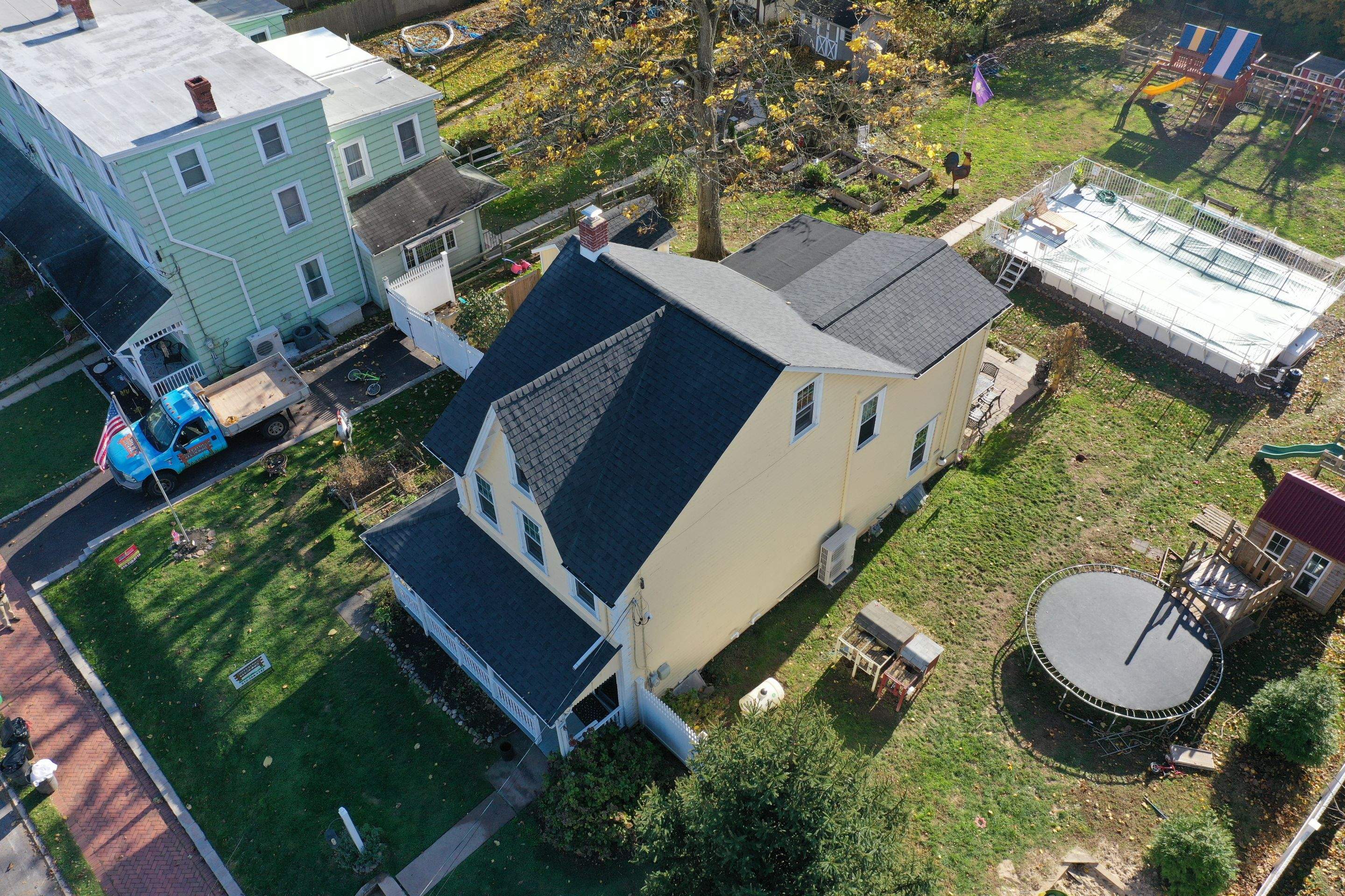 Roofing Installation using CertainTeed Landmark - Moire Black by Storm Guard of Ches-Mont PA
