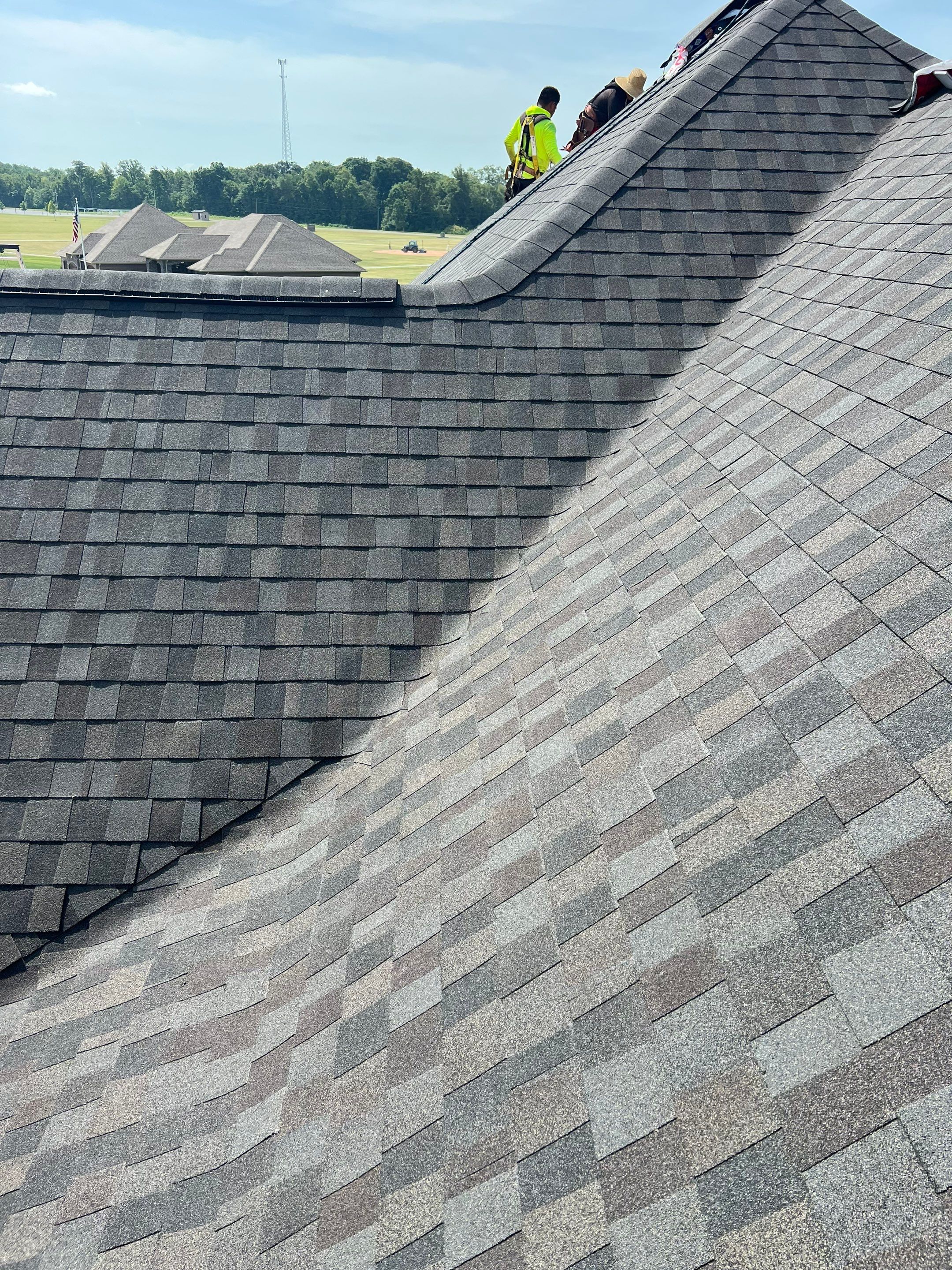 Residential Roofing Installation using GAF Timberline HDZ Appalachian Sky by Nitro Roofing and Construction