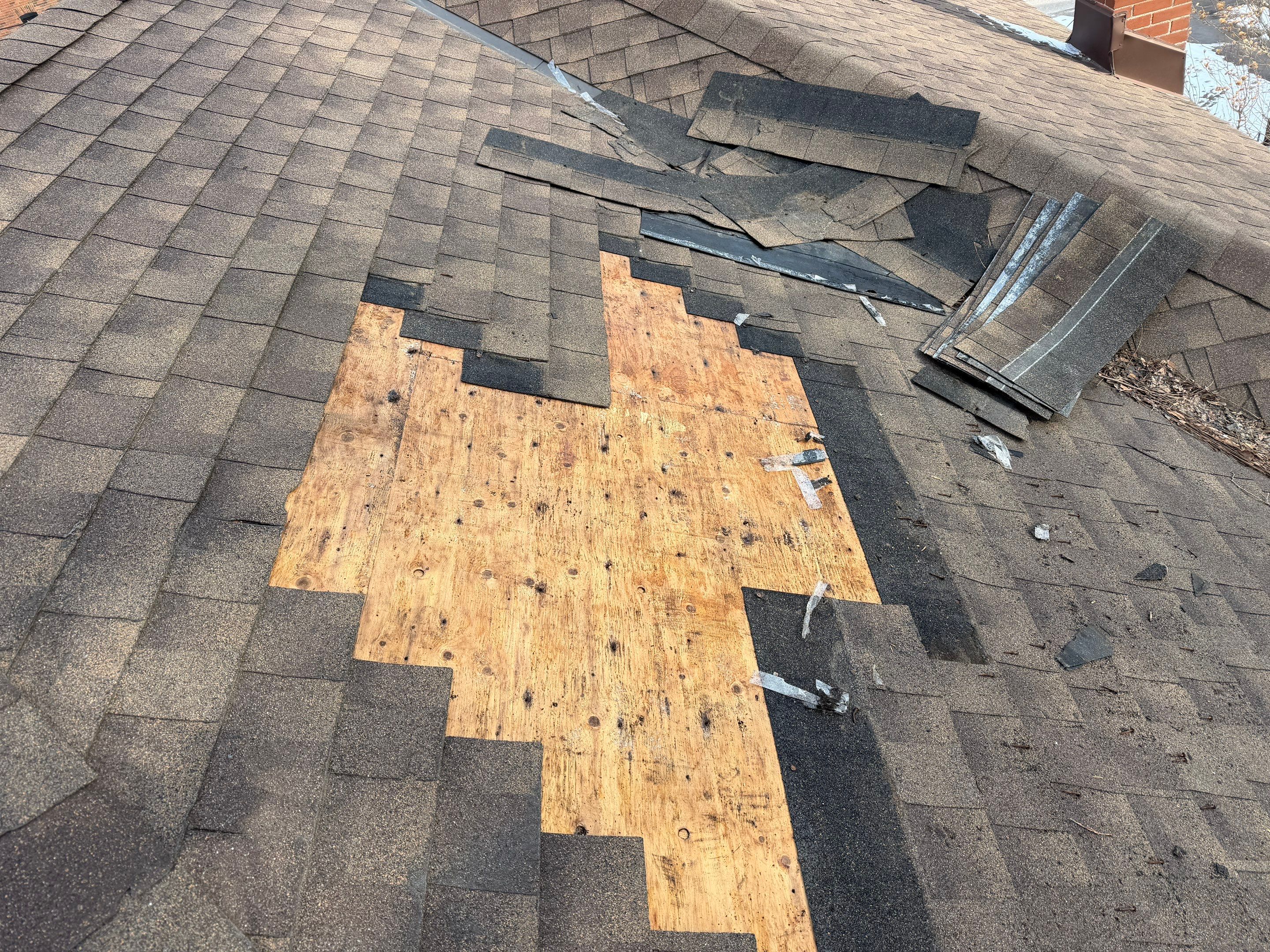 Project in Hamilton by The Roofing Crew