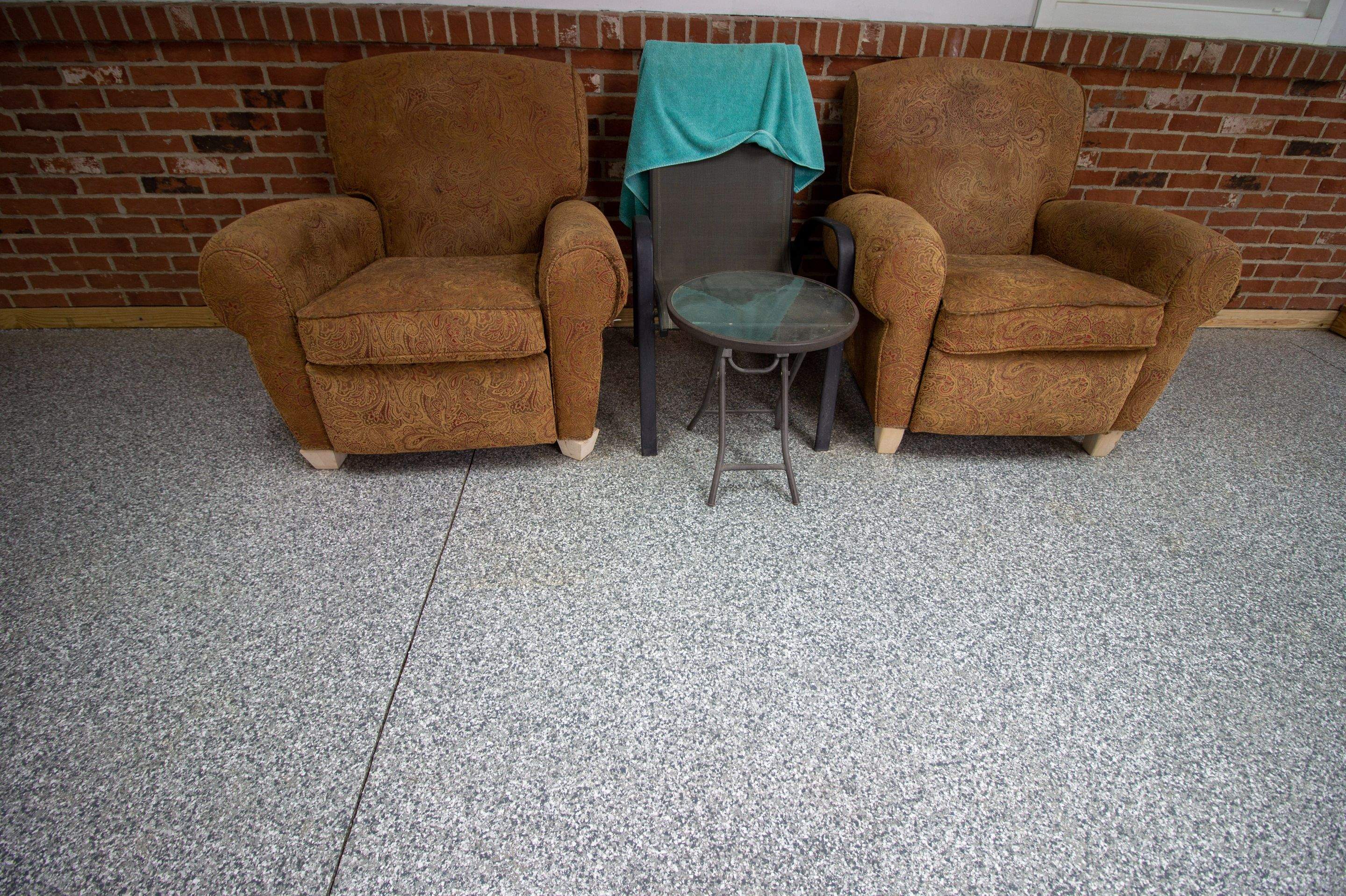 Sunroom Installation using Granite by Your1DayFloor.com