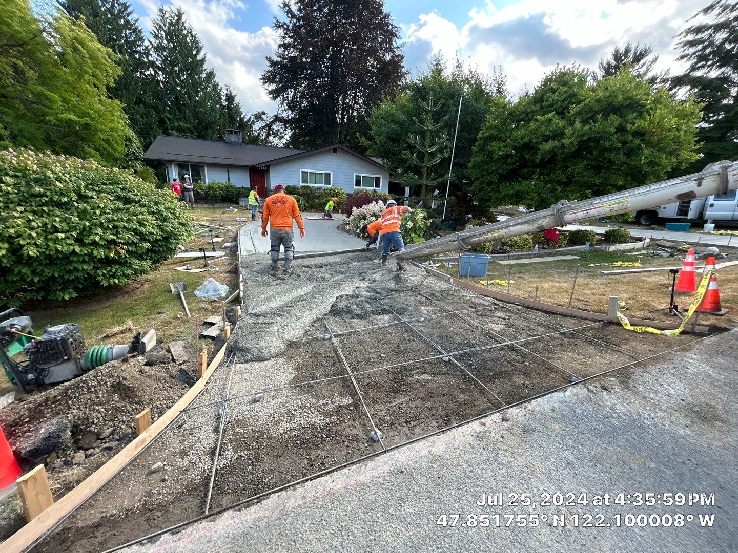 Rodd | Concrete Driveway Extentension by Jireh Asphalt & Concrete Inc 