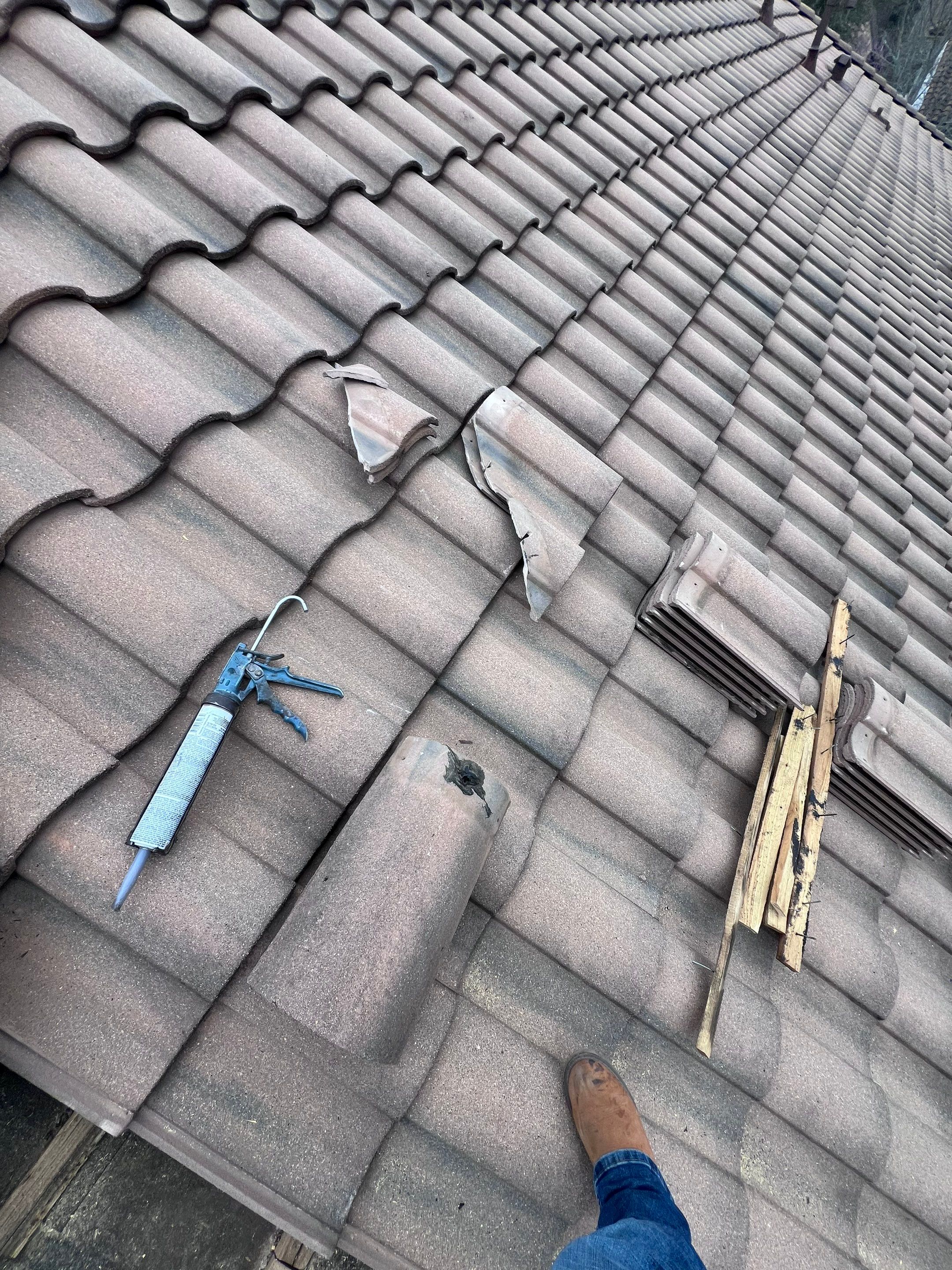 Tile Roof Repair by Roof Repair Company