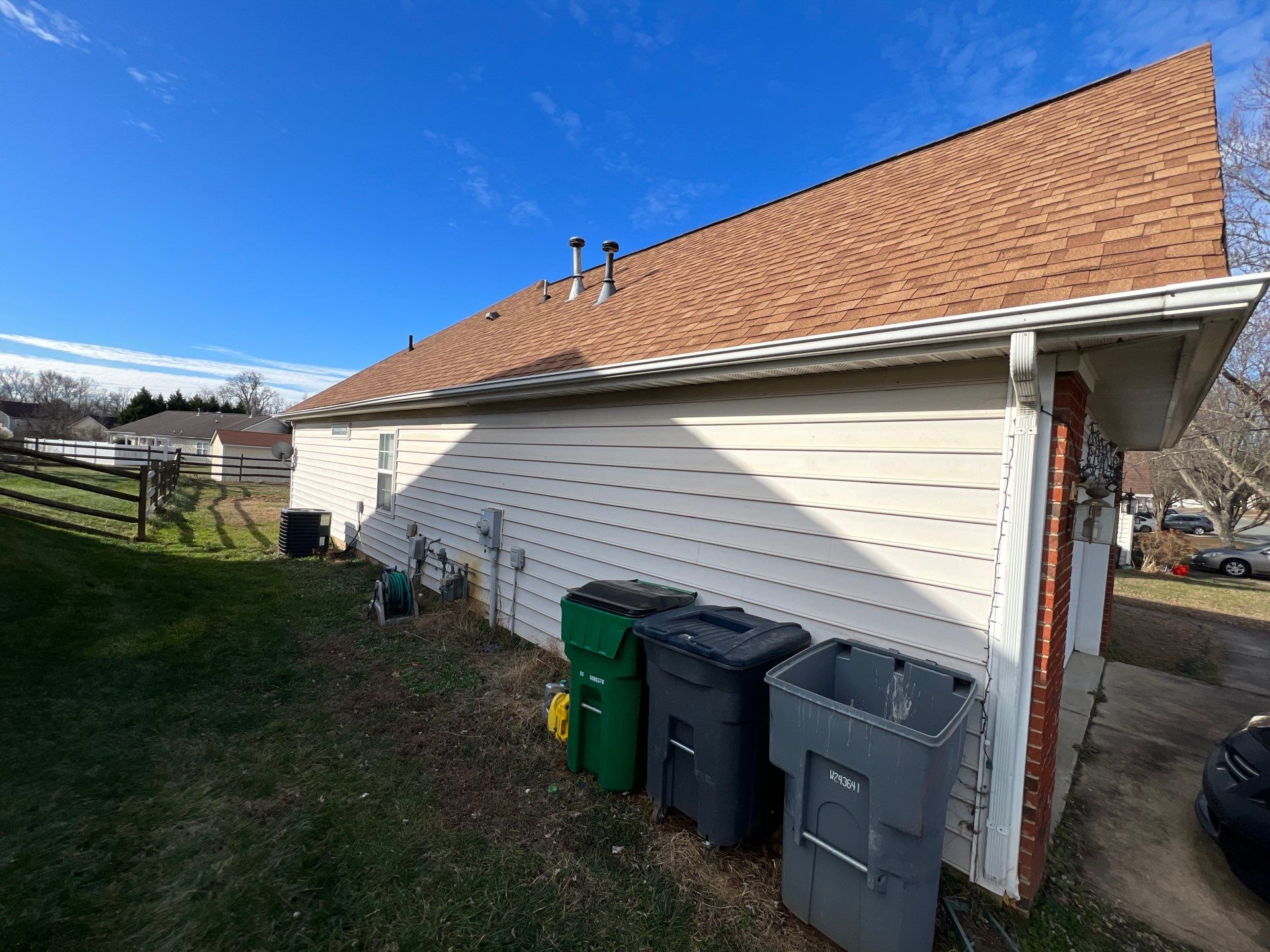 Residential Roofing Installation using GAF Timberline HDZ Charcoal by RISE Roofing & Restoration, LLC