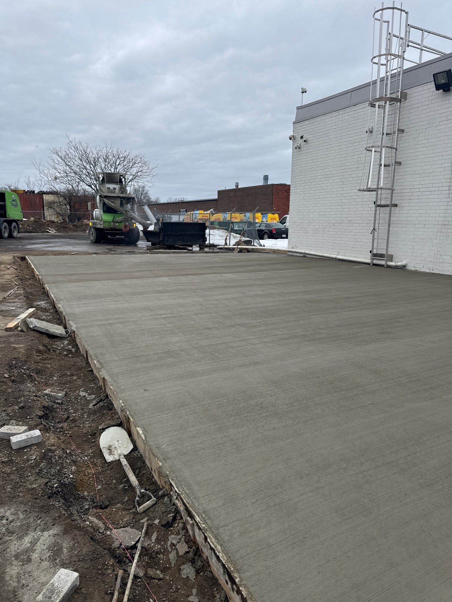 Project in Hauppauge by Concrete Works Corp