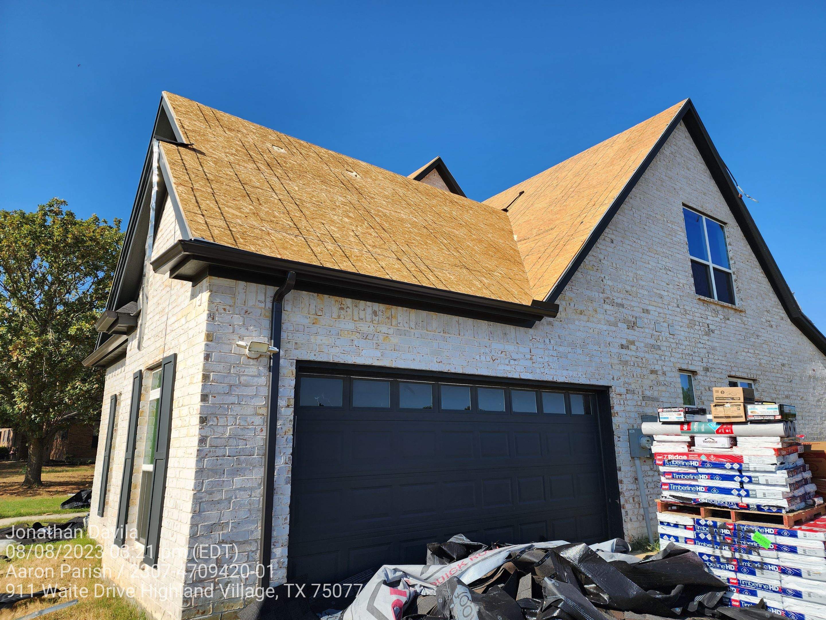 Project in Highland Village by Zeus Exteriors