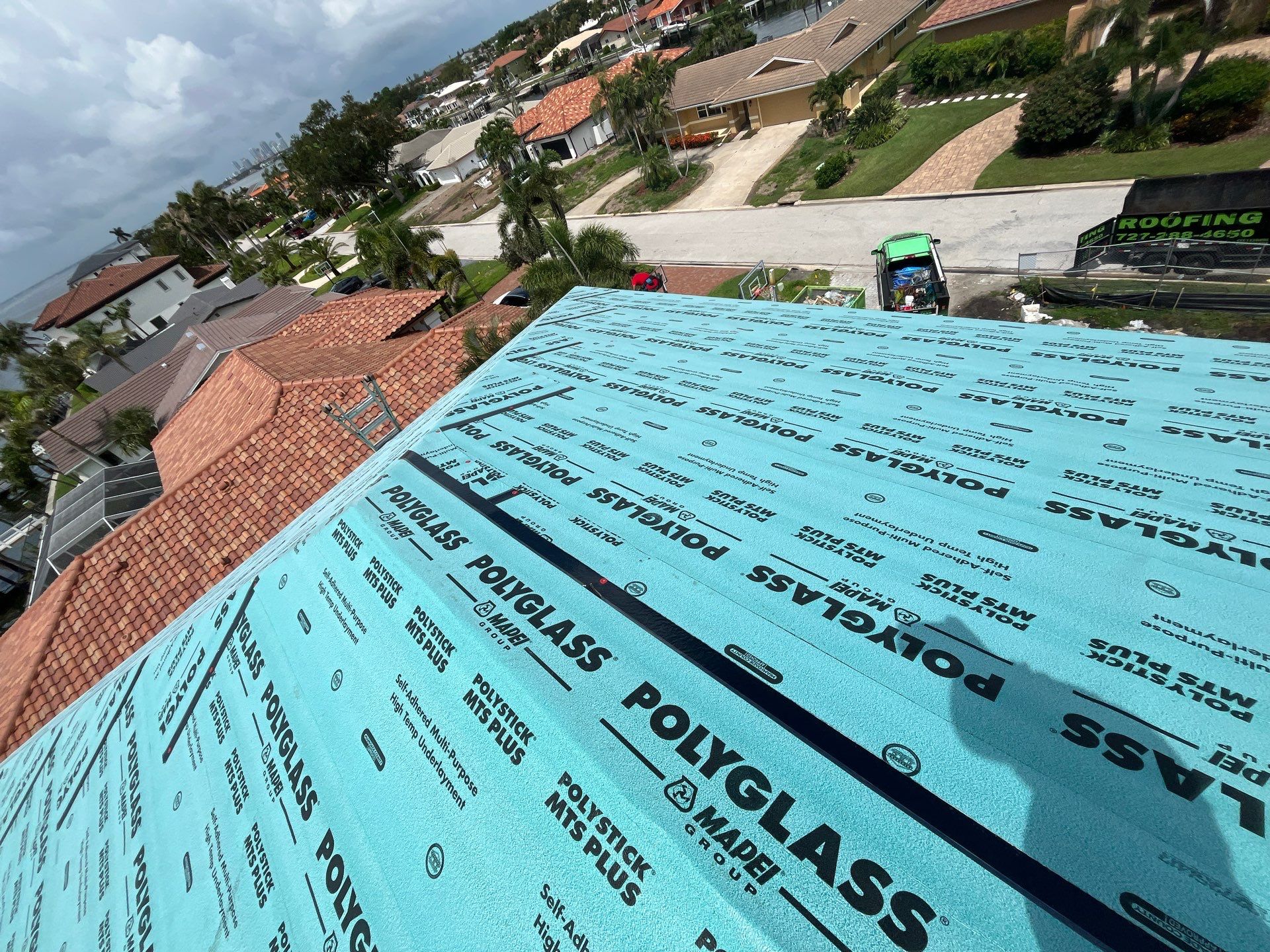 Project in St. Petersburg 33703 by Mitchell Roofing Company LLC
