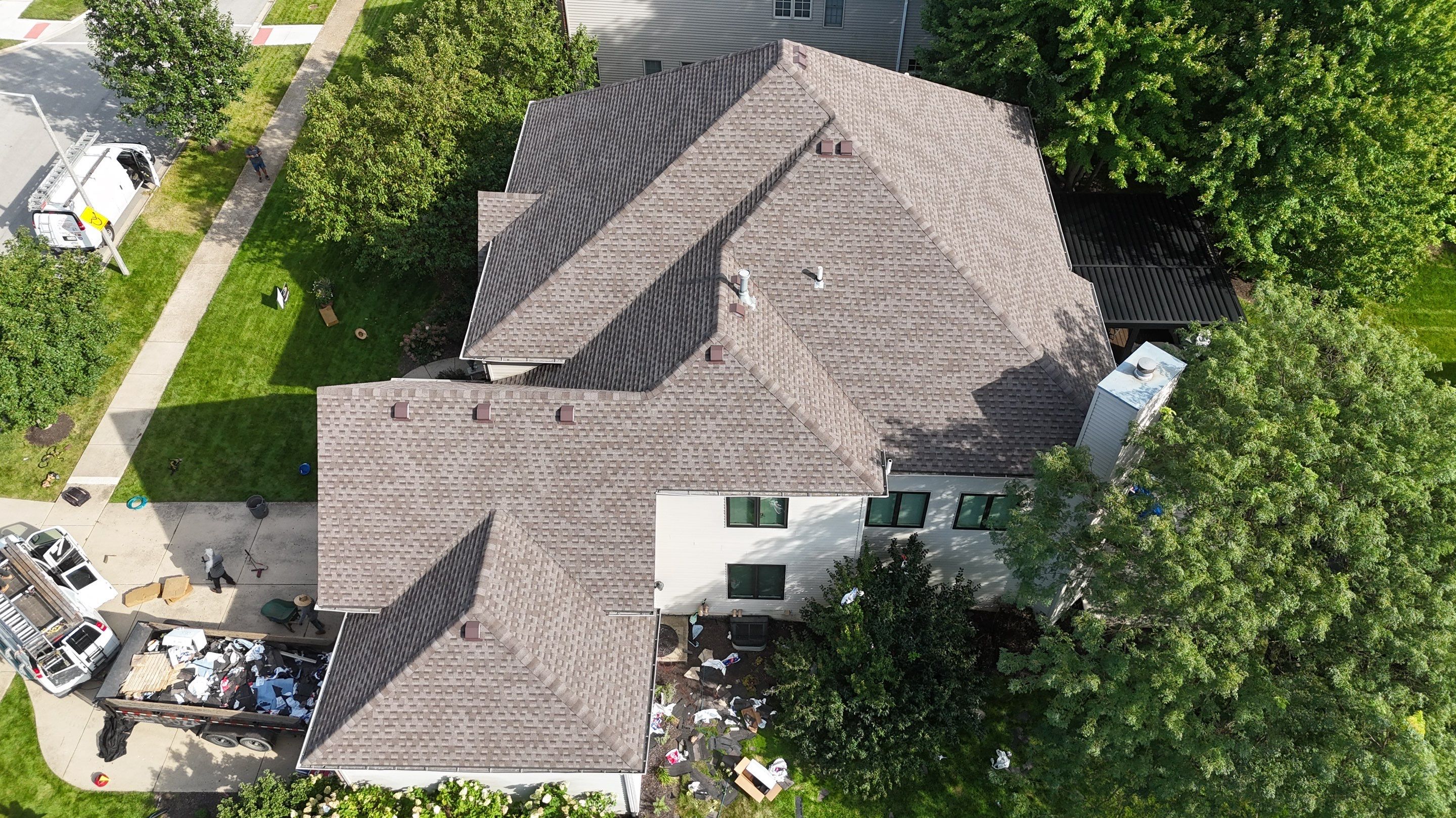 GAF Mission Brown Roof Replacement in Plainfield, IL — photo 6
