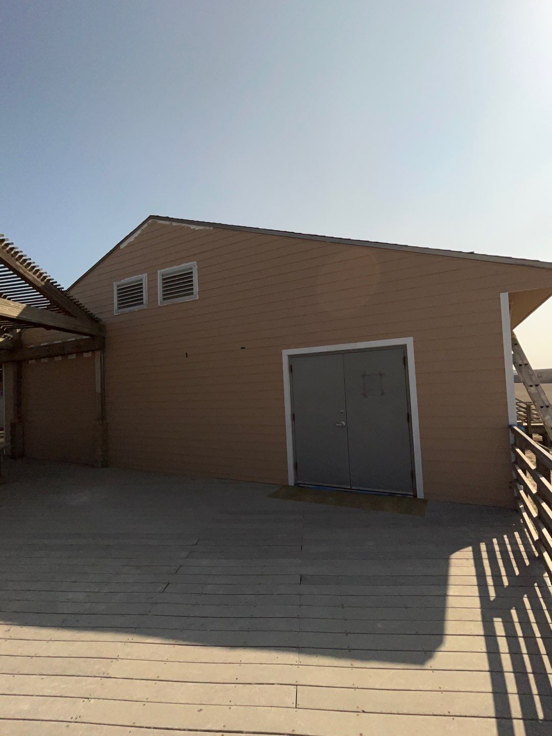 Padre Island National Seashore Malaquite Visitor Center Exterior remodel by Bayfront Roofing and Construction