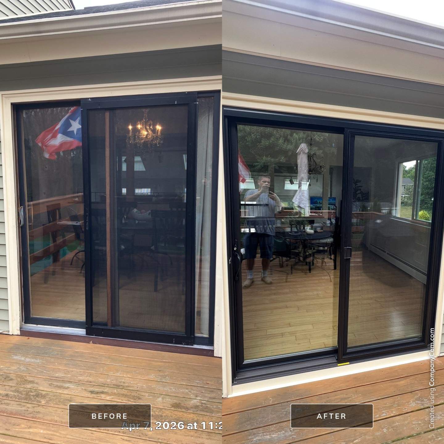 Infinity by Marvin Patio Door & Window Upgrade by DiGiorgi Roofing and Siding Inc