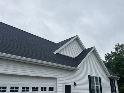 Residential Roofing Installation using GAF Timberline HDZ Charcoal