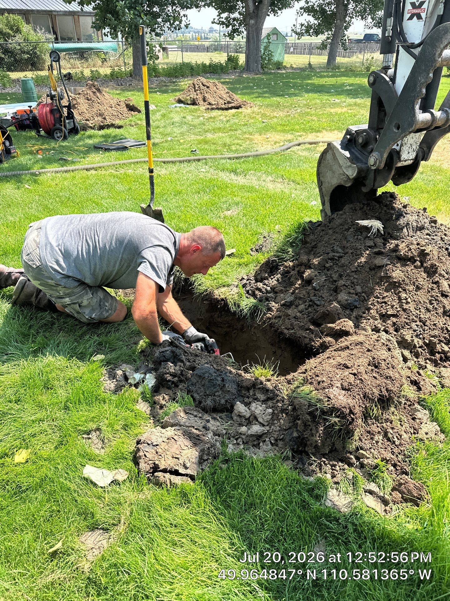 Septic System Pump Replacement and Sewer Line Root Removal in Dunmore by Septic Medic Inc.