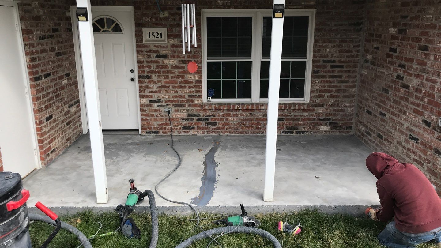 Patio using Shoreline by Select Painting, Coatings & Garage Cabinets