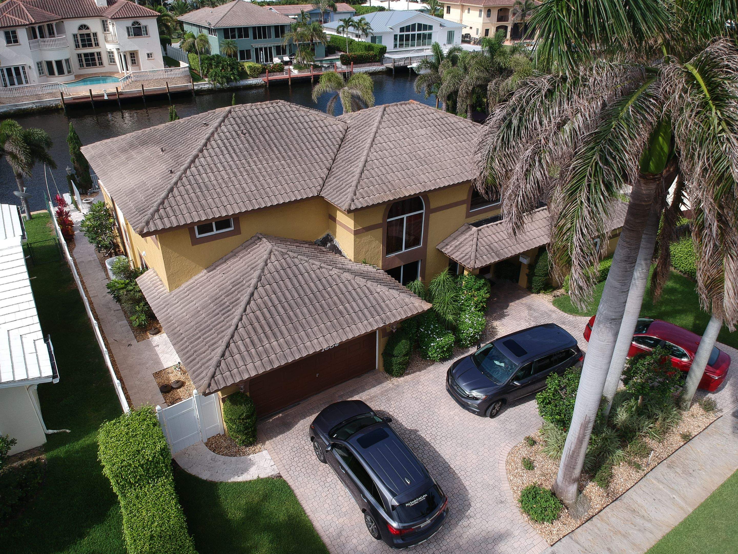 Residential Roofing Installation using Saxony 900 Slate by BLUES BROTHERS ROOFING