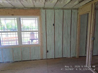 Exterior Walls using Closed Cell Spray Foam