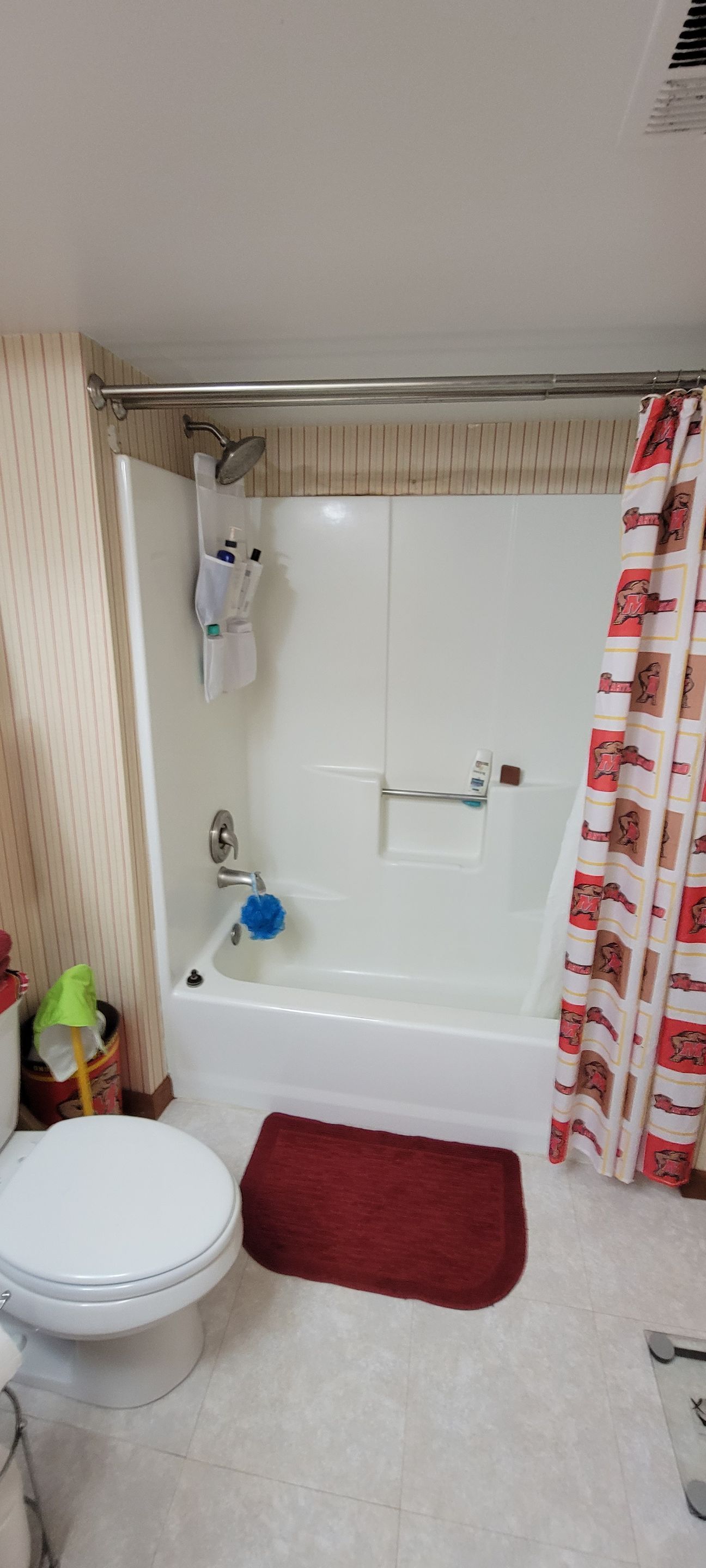 Bathroom Remodel using Maintenance free wall system by Window Depot of Annapolis
