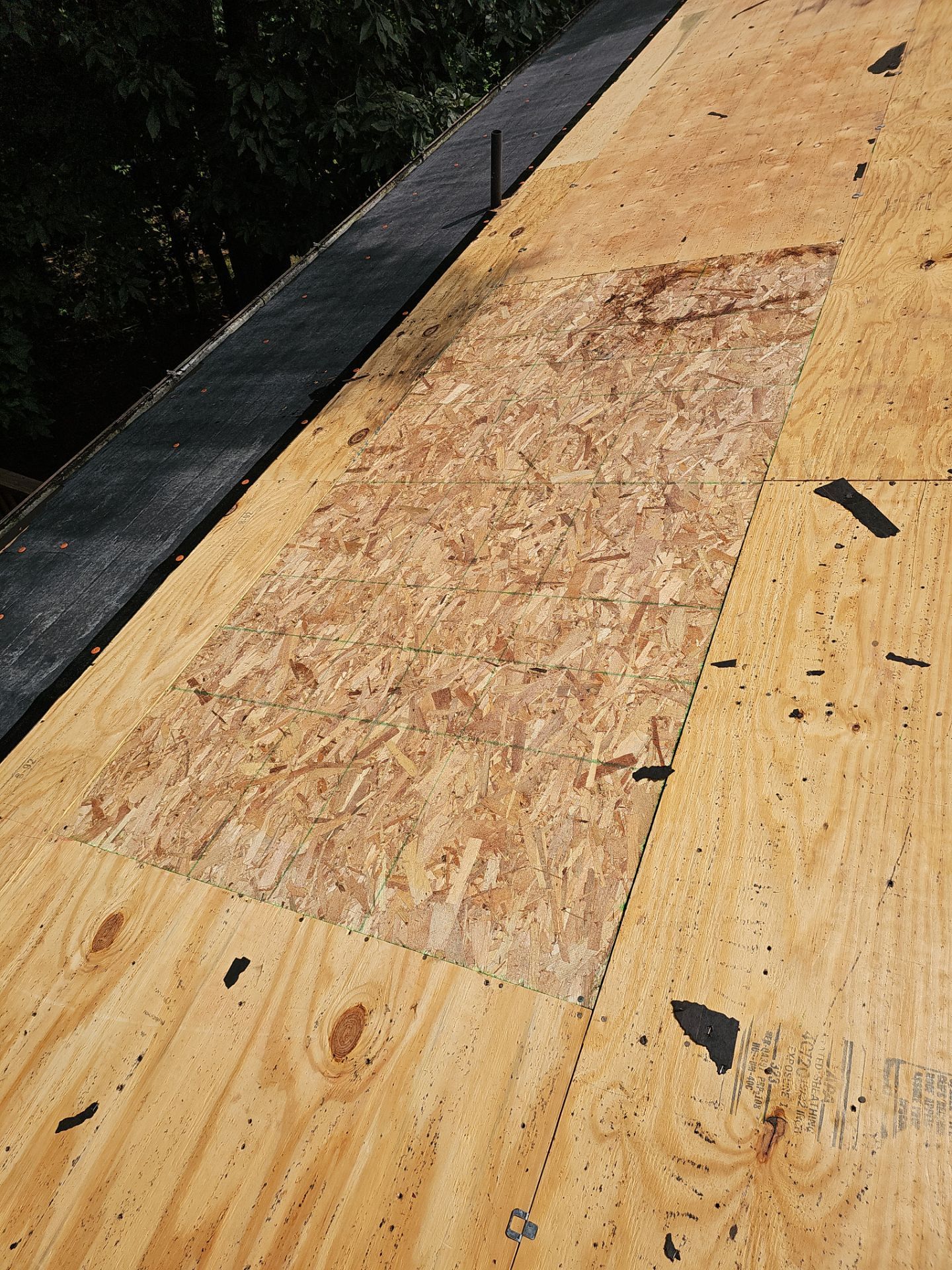 Residential Roofing Installation using GAF Timberline HDZ Barkwood by Rainstoppers Roofing