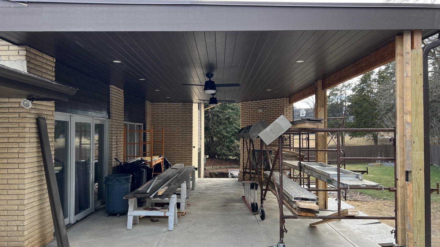 Centerville Covered Patio by Zengel Group