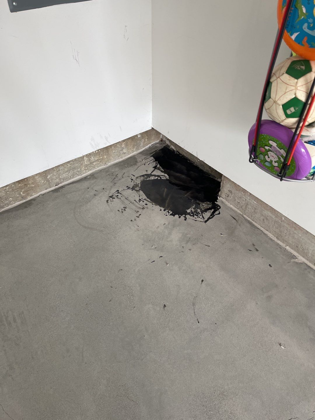 Garage Floor Coating using Penntek in Nightfall by Spectrum Painting, LLC