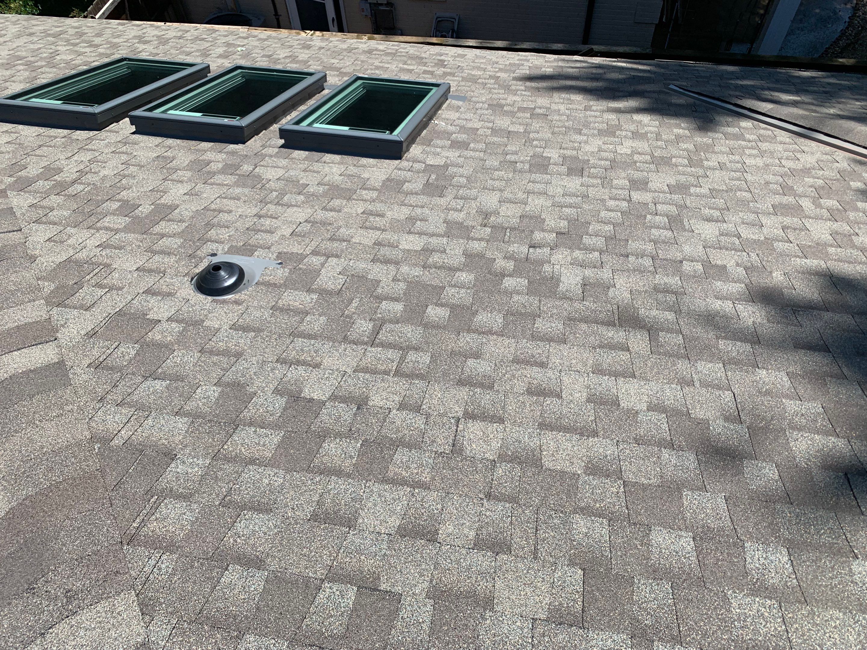 roof repair and skylight replacements in Norman by McCann's Roofing and Construction