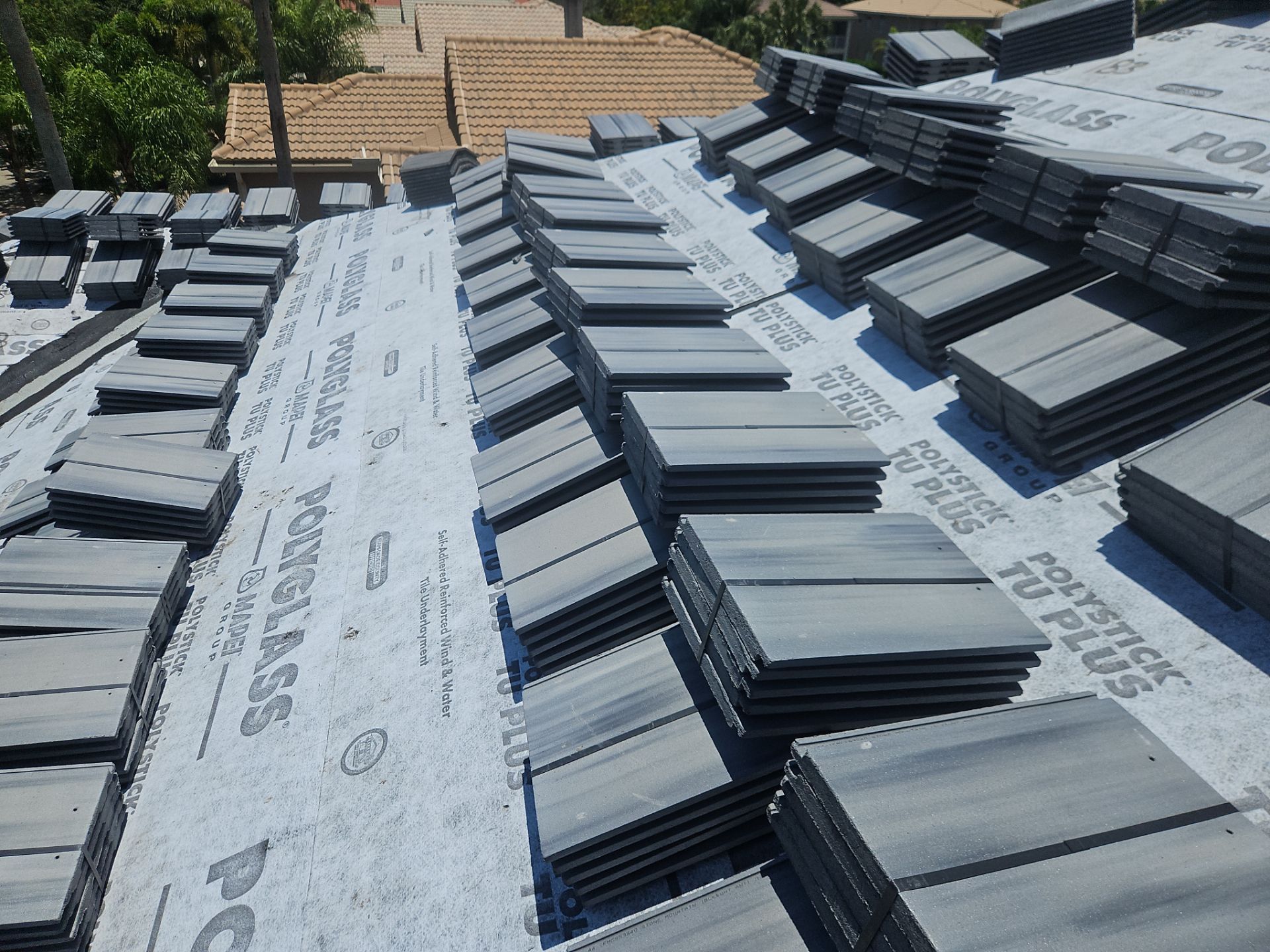 Residential Roofing Installation using WestLake Roofing Tile by BLUES BROTHERS ROOFING