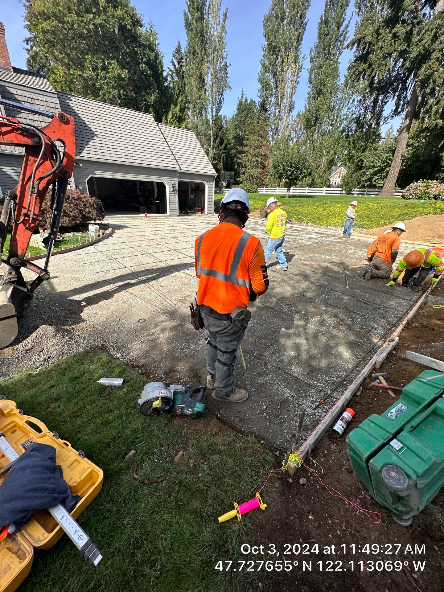 Sand Finish Concrete Driveway & Power Wash | Woodinville  by Jireh Asphalt & Concrete Inc 