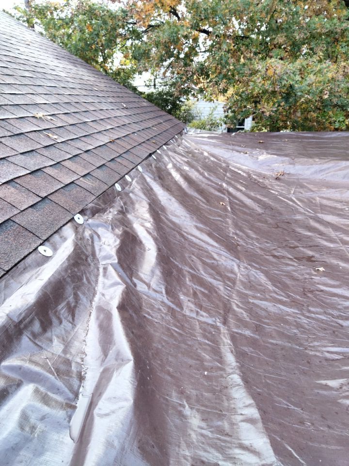 Tree Destroyed Patio Room by Absolute Roofing and Construction