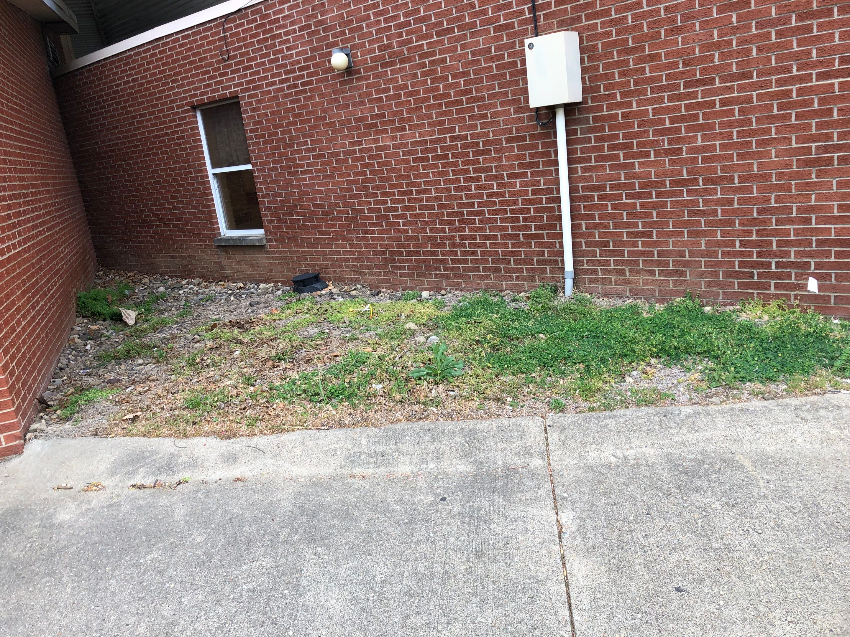 River rock installation using River Rock by GrassBusters, Inc.