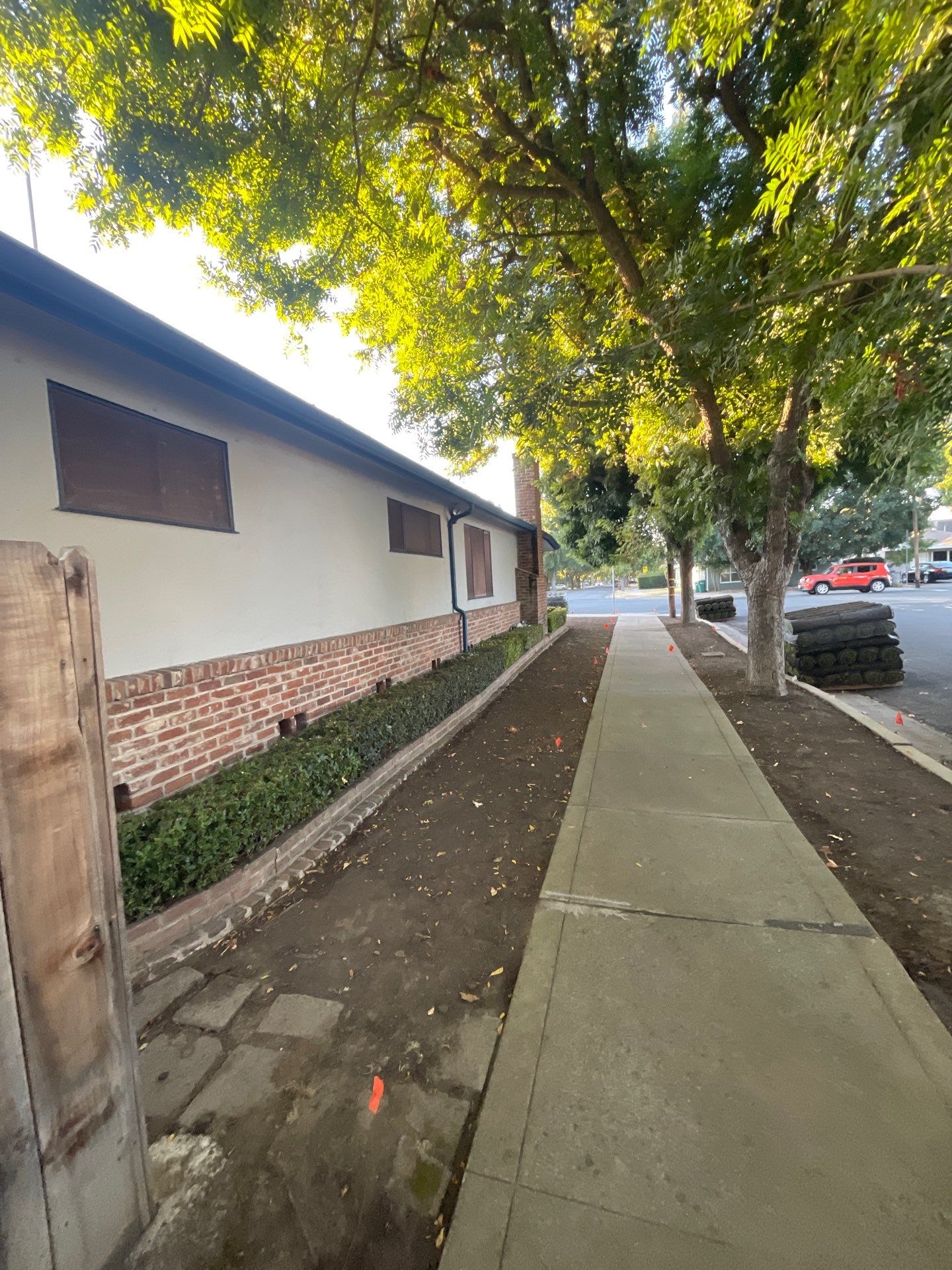 Project in Stockton by A - G Sod Farms
