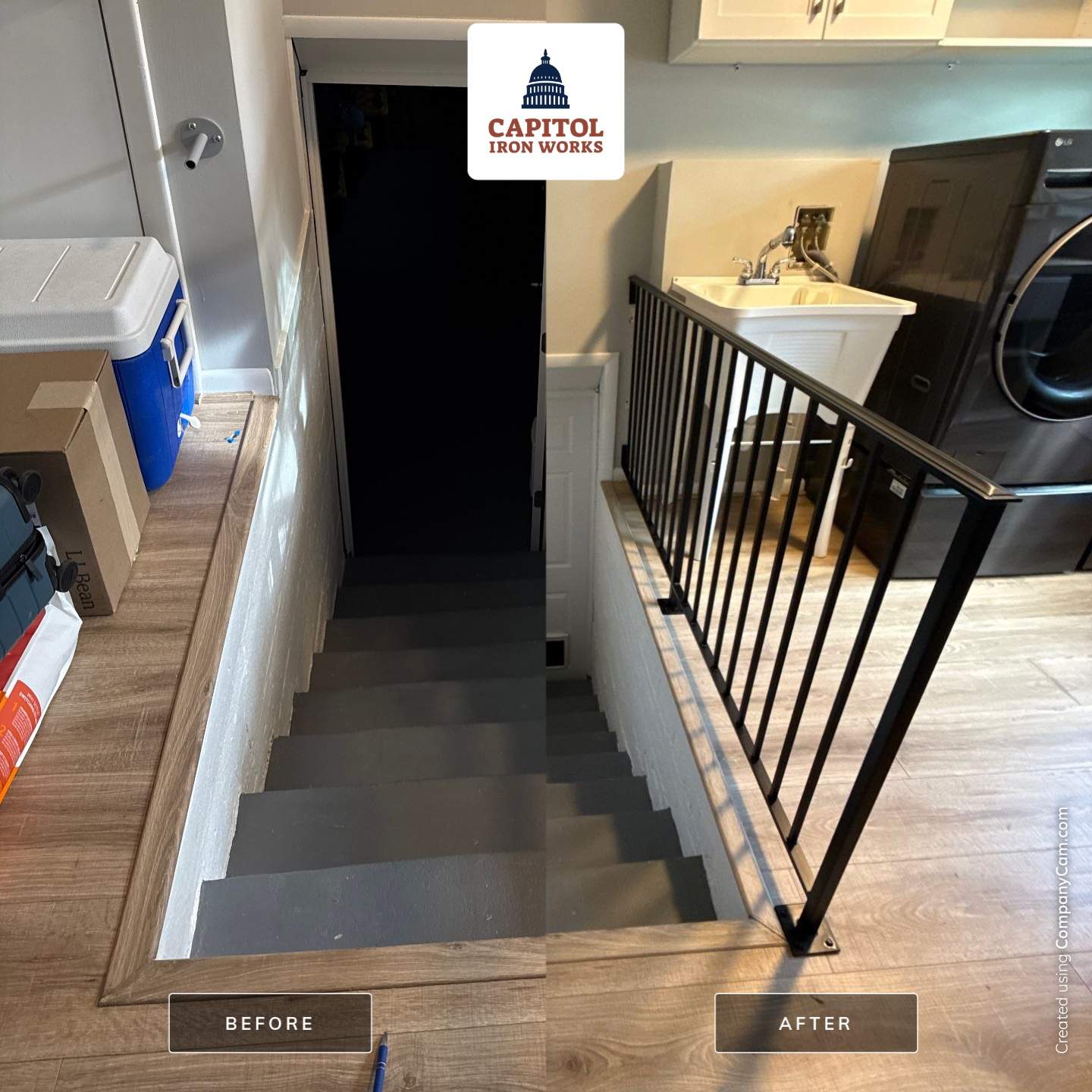 Code-Compliant Interior Railing Upgrade & Replacement by Capitol Iron Works