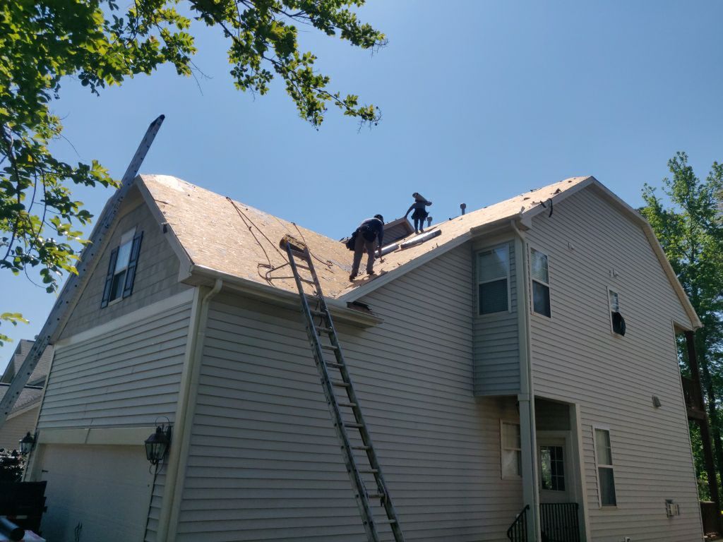 Residential Roofing Installation using Roof Installation by American Roofing NC