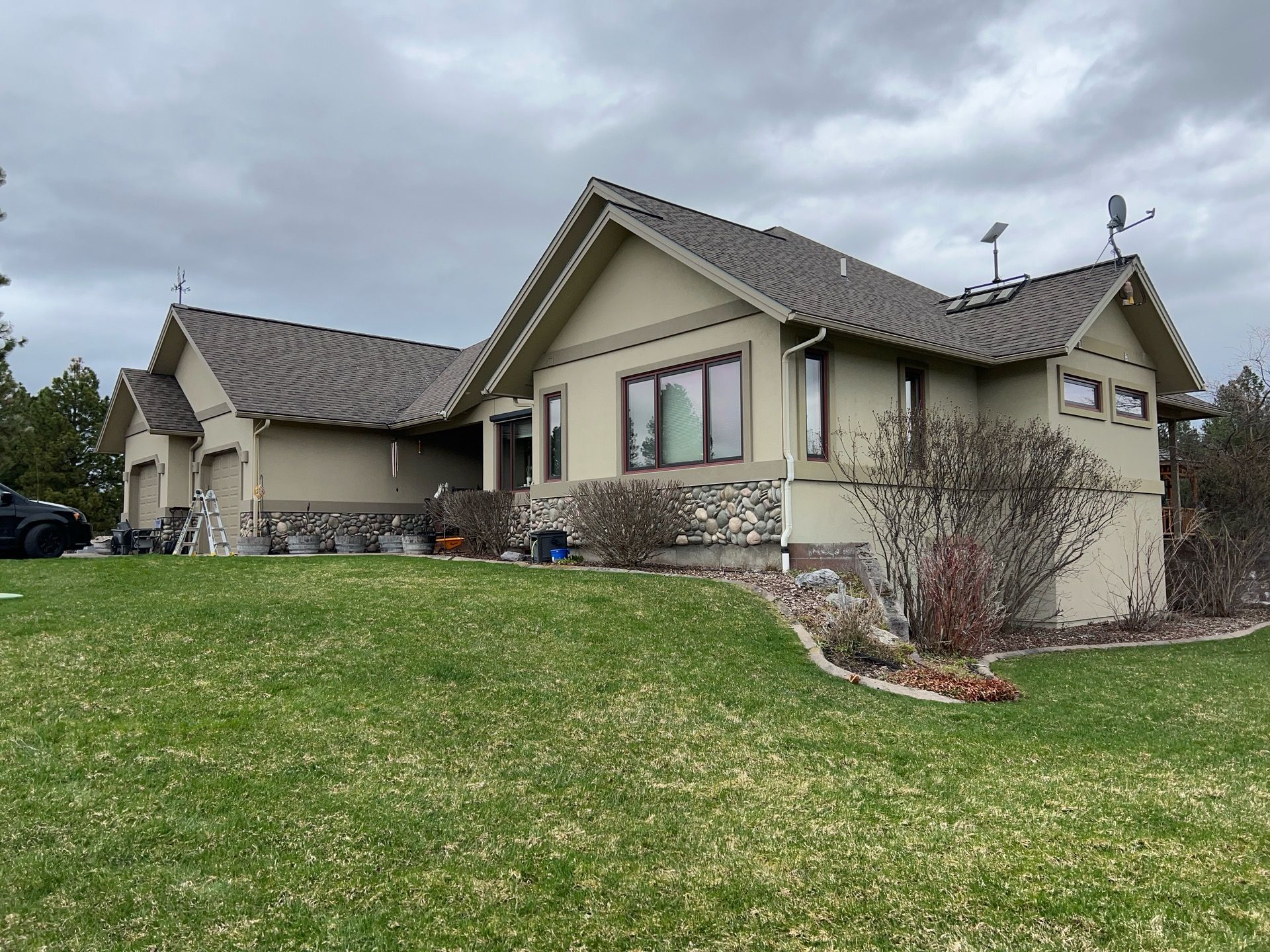 Roof Replacement using GAF Timberline HDZ - Midnight Mesa  by Montana Roofing Solutions
