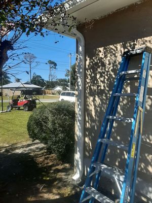 Gutter Installation using K-Style Gutters