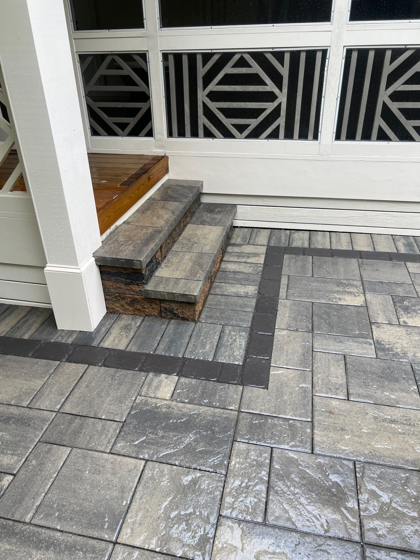 Pavers using Concrete Sealant by DuraSeal